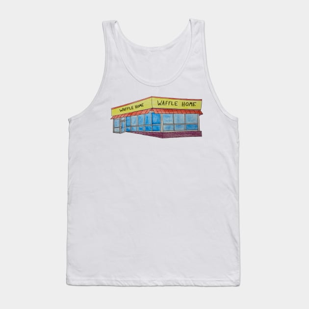 Waffle Home Tank Top by natees33